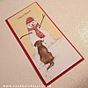 Snowman Fun Dog Christmas Card